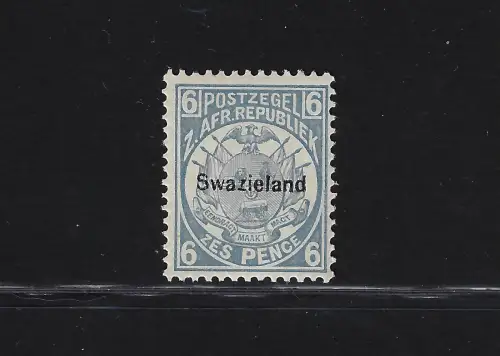 1889-90 Swasiland - Aufdruck Swazieland, Stanley Gibbons Nr. 6 - MNH **