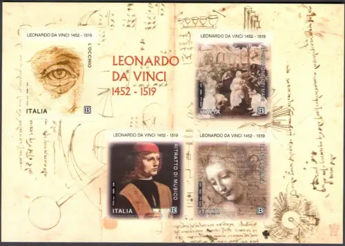 2019 Italien, 73 Werte + 5 Fgl + Maccari ungefaltet + Libretto Maccari, postfrisch **