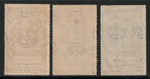 1923 Italien Königreich, Schwarzhemd Nr. 147/49, postfrisch**