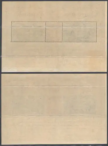 1945 SAN MARINO, BF Nr. 6b/7b MNH ** Filigrane Hammermill Bond - Made in USA