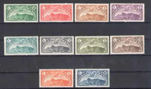 1931 SAN MARINO, Luftpost Nr. 1/10 - 10 Werte - postfrisch**