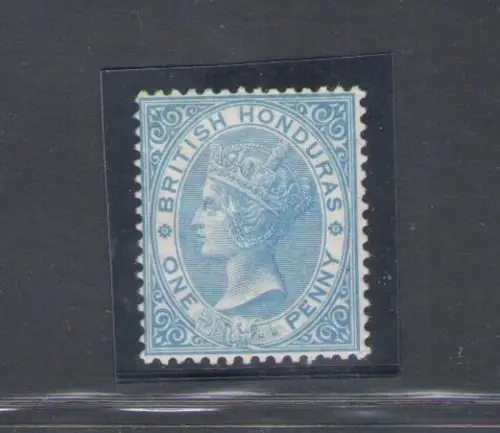 1872-79 Britisch-Honduras, 1d. hellblau Stanley Gibbons Nr. 11 - MH*