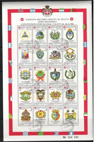 1986 Smom, Postkonvention Zettel # 20 - gebraucht