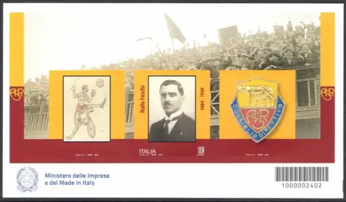 2024 Italia, Foglietto, Italo Foschi - MNH **