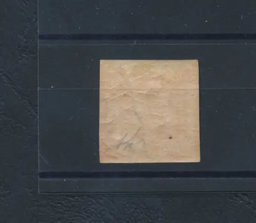 1858, NAPOLI, Nr. 3, 1 Korn Hellrosa, signiert Alberto Diena, Neu