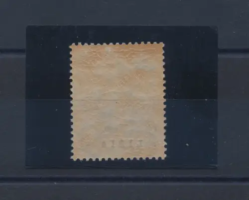 1912-15 LIBYEN, Michetti 15 Cent grau schwarz, Nr. 5, zentriert postfrisch **