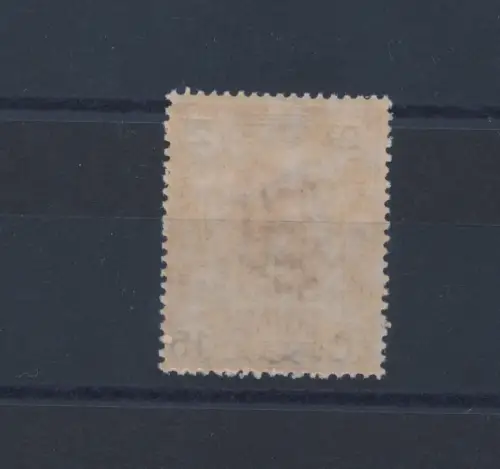 1926 SOMALIA, Löwe - Löwen, Italienische Briefmarke aufgedruckt, 15 Cent auf 2 orange braune Anna, postfrisch**