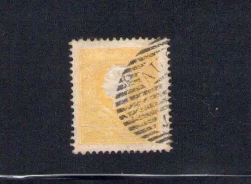 1858 Österreich, Abbild Kaiser Franz Joseph I., Nr. 6 - 2 gelbe Kreuzer gebraucht, Steiner Zertifikat