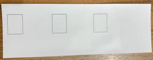 2019 Italien, Maccari-Blatt Nr. 114A ungefaltet nicht nummeriert