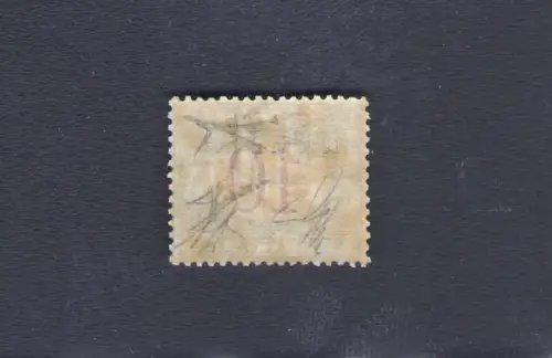 1903 ERITREA, Steuermarken Nr. 11, Kolonie Eritrea oben, 10 Lire Azzurro e Carminio, MNH ** - Sehr gute Zentrierung - Sorani-Zertifikat + Bottacchi
