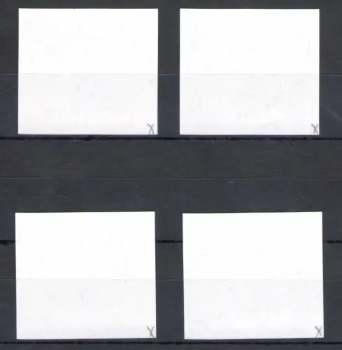 2002 Vatikan - Automatenmarken mit Seidenfäden - Nr. 11B/14B - 0,41 Cent - Vier Evangelisten - postfrisch **