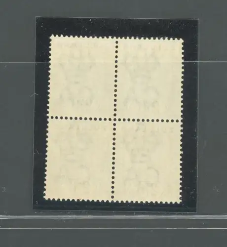 1894-96 Zululand - Südafrika - Stanley Gibbons Nr. 26 - Viererblock - 2 x MNH** - 2 x MLH*