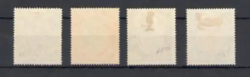 1926-33 Indien - Stanley Gibbson Nr. 214-217-218-219 - Bildnis von Georg V. - 4 Hohe Werte - MH*