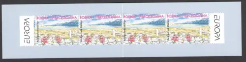 1999 EUROPA CEPT, Libretto, Bosnien-Herzegowina Kroatien, postfrisch **