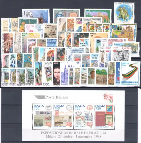 1990-1999 Italien, komplette Jahrgänge - SONDERANGEBOT, postfrisch - postfrisch **