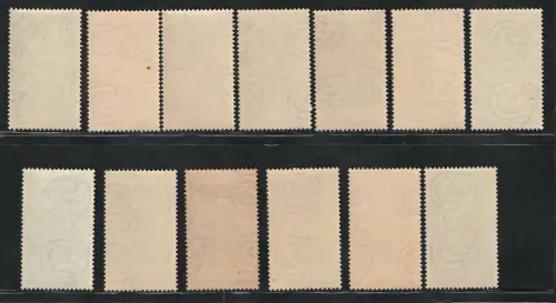 1948 Italien - Republik, # 580/591 + Espresso # 32 Risorgimento, postfrisch **