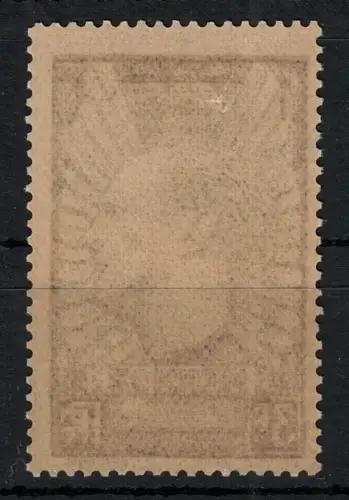 1937 FRANKREICH, 3 Francs Violetto Grigio, Flieger Jean Mermoz # 338b, postfrisch **