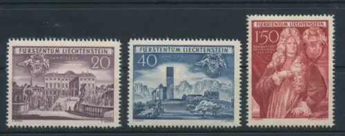 1949 Liechtenstein - Nr. 243/45, Annexion Schellenberg, postfrisch**