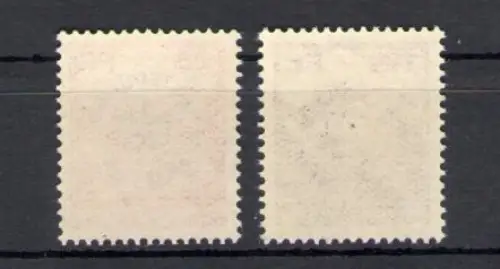 1933 Liechtenstein - Dienstmarken Nr. 9/10, Aufdrucke Regie Rungs Dienstsache, 2 Werte - postfrisch**