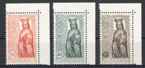 1954 LIECHTENSTEIN, Nr. 291/293 - Marianisches Jahr - 3 Werte - postfrisch **
