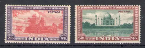1949-52 Indien - Stanley Gibbson Nr. 321-322 - postfrisch **