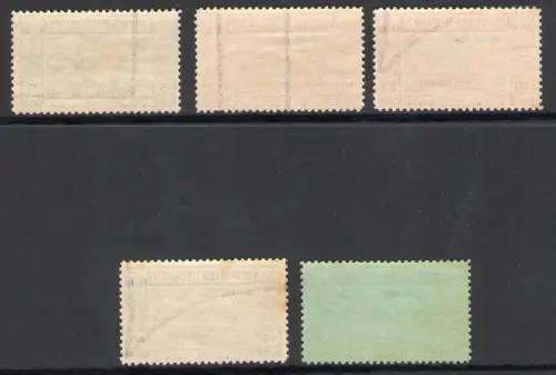 1938 Neue Hebriden - Stanley Gibbons Nr. fd65/fd69 - MNH **