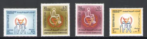 1981 Vereinigte Arabische Emirate, Stanley Gibbons Nr. 130/33 - postfrisch**