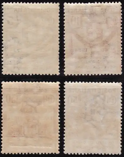 1924 Italien, Enti Parastatali # 38/41, Gruppo Azione Scuole Milano, MNH **