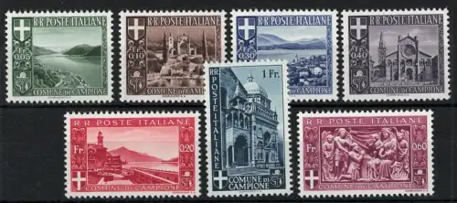 1944 Champion, Landschaften und Ansichten, #6/12, postfrisch**