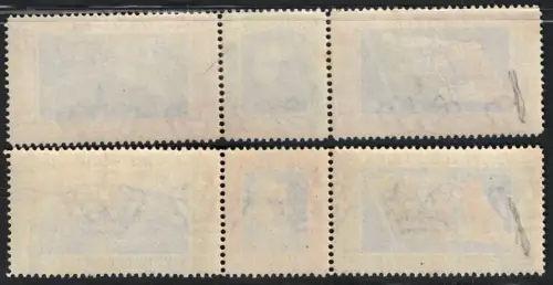 1933 Italien, Königreich, Luftpost, # 51M/52M, Trittici Napo, postfrisch **