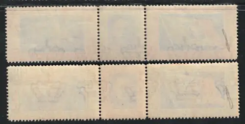 1933 Italien, Königreich, Luftpost, # 51H/52H, Trittici Leon, postfrisch **