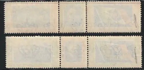 1933 Italien, Königreich, Luftpost, # 51/52, Tripttici Aram, postfrisch **