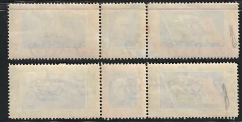 1933 Italien, Königreich, Luftpost, # 51C/52C, Trittici Bise, postfrisch **