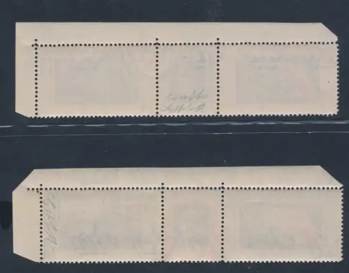 1933 Italien, Luftpost # 51 Da/52, Borg Tripttici con Varieté Cuffo, MNH **