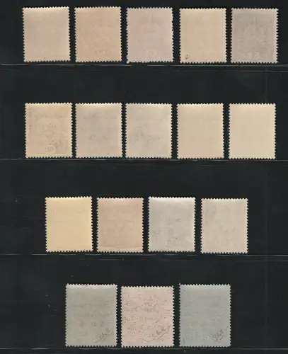 1918 Venezia Giulia, Briefmarken Österreich Aufgedruckt # 1/17, postfrisch**