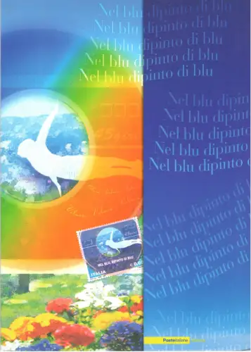 2008 Italien - Republik, Folder - In Blau Blau Blau Malerei Nr. 169 - MNH **