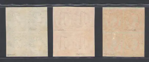 1859 Ionische Insel - SG Nr. 1/3, postfrisch** Viererblock