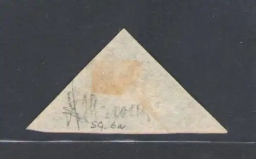 1855-63 Cape of Good Hope, Stanley Gibbons n. 6A 4d. blau - MH*