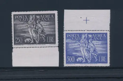1948 Vatikan, Luftpost, Tobia Nr. 16/17, postfrisch**