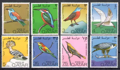 1972 QATAR, SG Nr. 391/98 - Vögel - postfrisch**