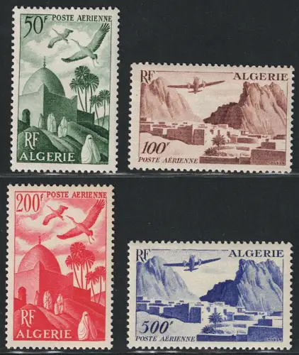 1949-53 ALGERIEN, Luftpost # 9/12, postfrisch **