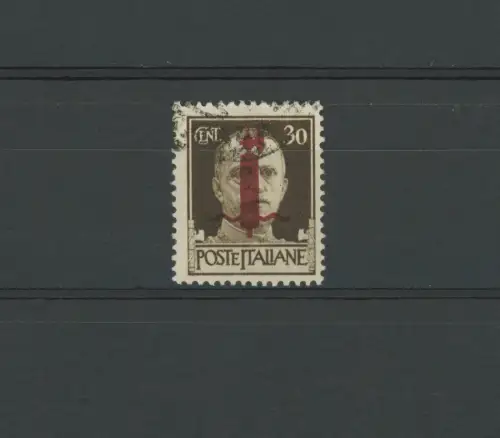 1944 RSI, Nr. 492 30 Cent. bruno VERONA COLOR LEBER