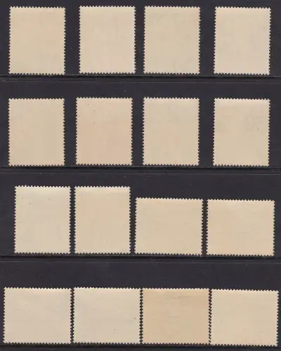 1938 Königreich Italien, Nr. 439/48+PA 111/116 Serie mit 16 Werten MNH/**