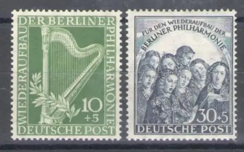 1950 Deutschland - Berlin - Berliner Philharmoniker - Mi.Nr. 72/73 - postfrisch**