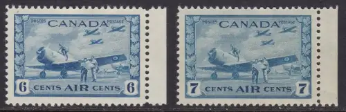 1942-43 KANADA - SG 399/400 2 Werte MNH/**