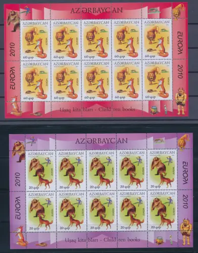 2010 EUROPA CEPT Aserbaidschan Nr. 2 Kleinblätter Kinderbücher MNH **