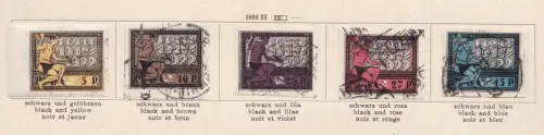 1922 RUSSLAND, Nr. 170/174 Serie mit 5 Werten - Gebraucht