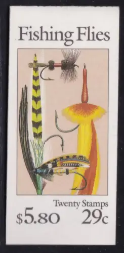 1991 USA - BOOKLET Nr. 179 $5,80 Text schwarz MNH / **