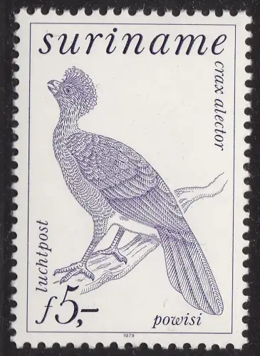 1979 SURINAME - Vögel, Yvert PA 81 MNH/**