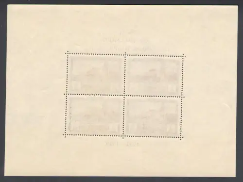 1949 RUSSLAND, 25 Lenins Tod, Zettel Nr. 11 gezackt, postfrisch **